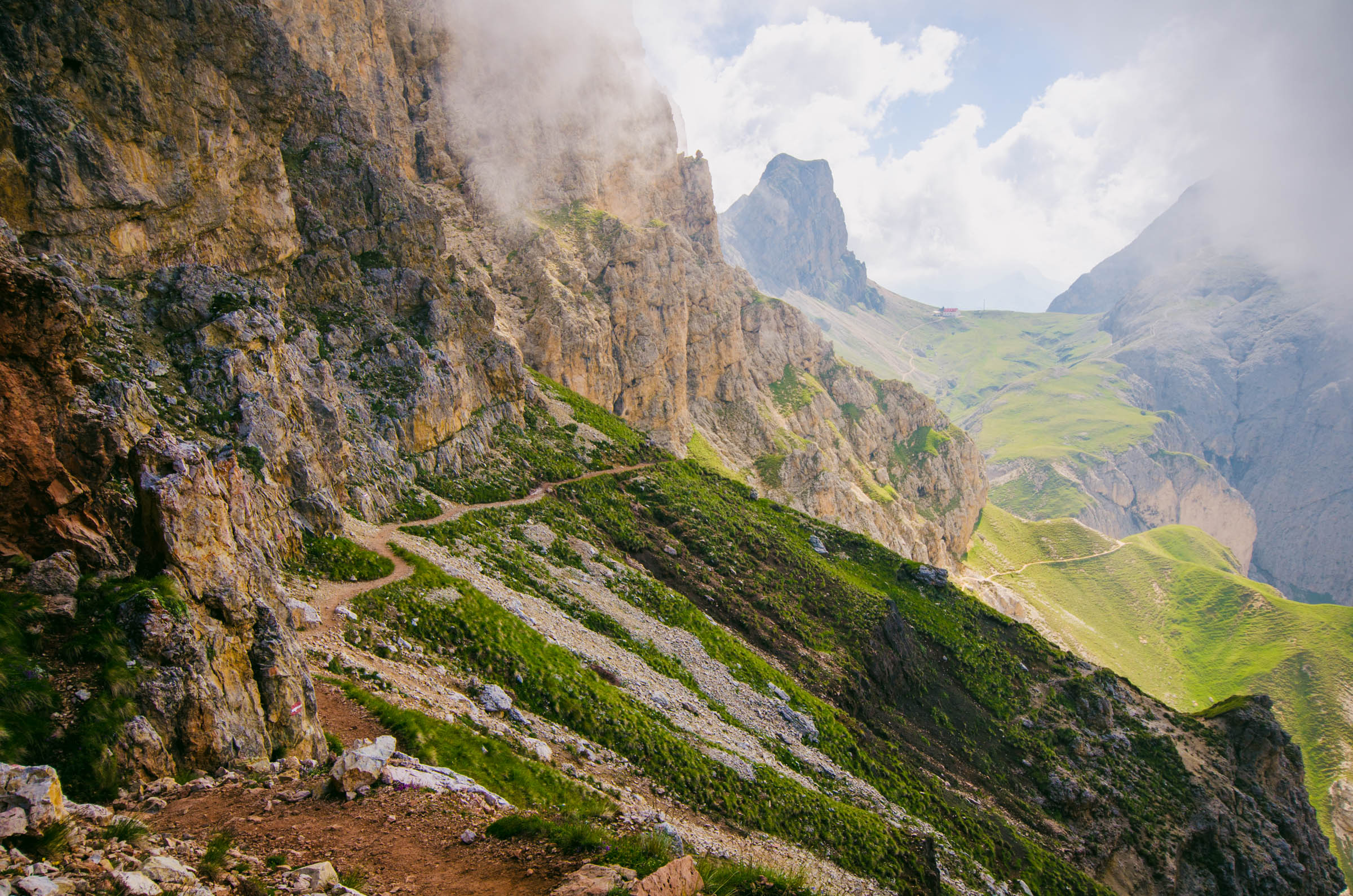 Tierser Alpl in the distance