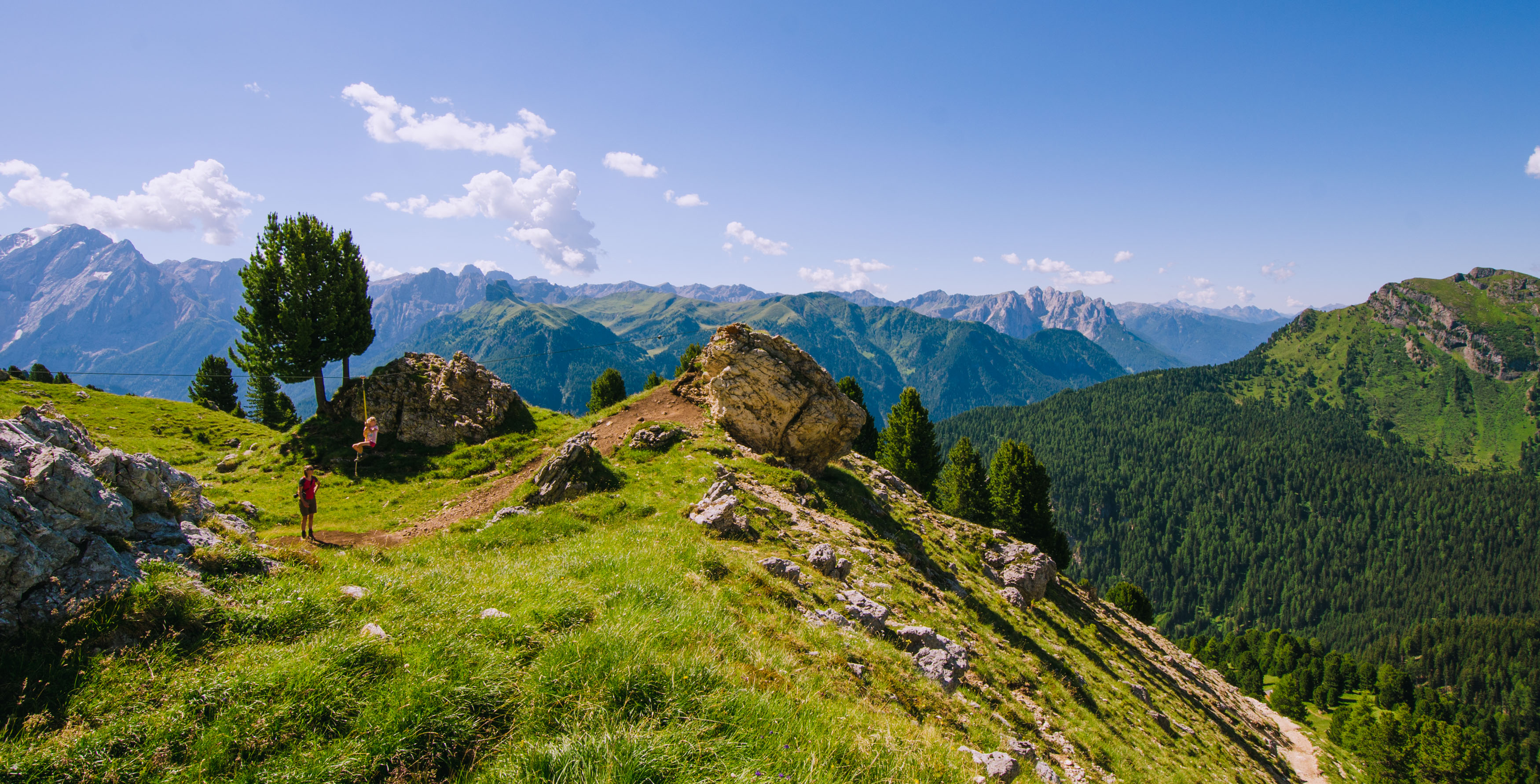 Zipline at Rifugio Pertini