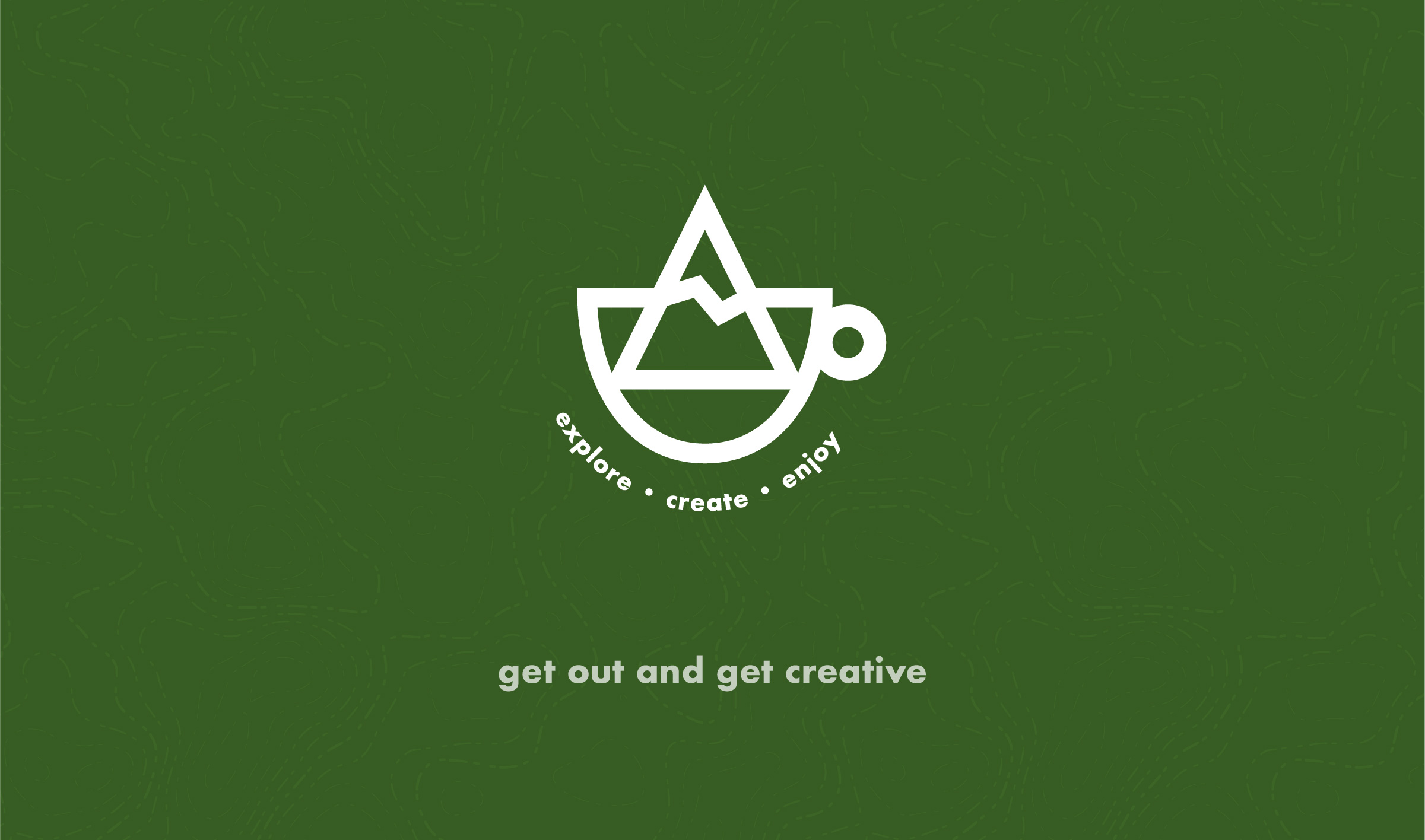 Explore Create Enjoy logo: get out and get creative