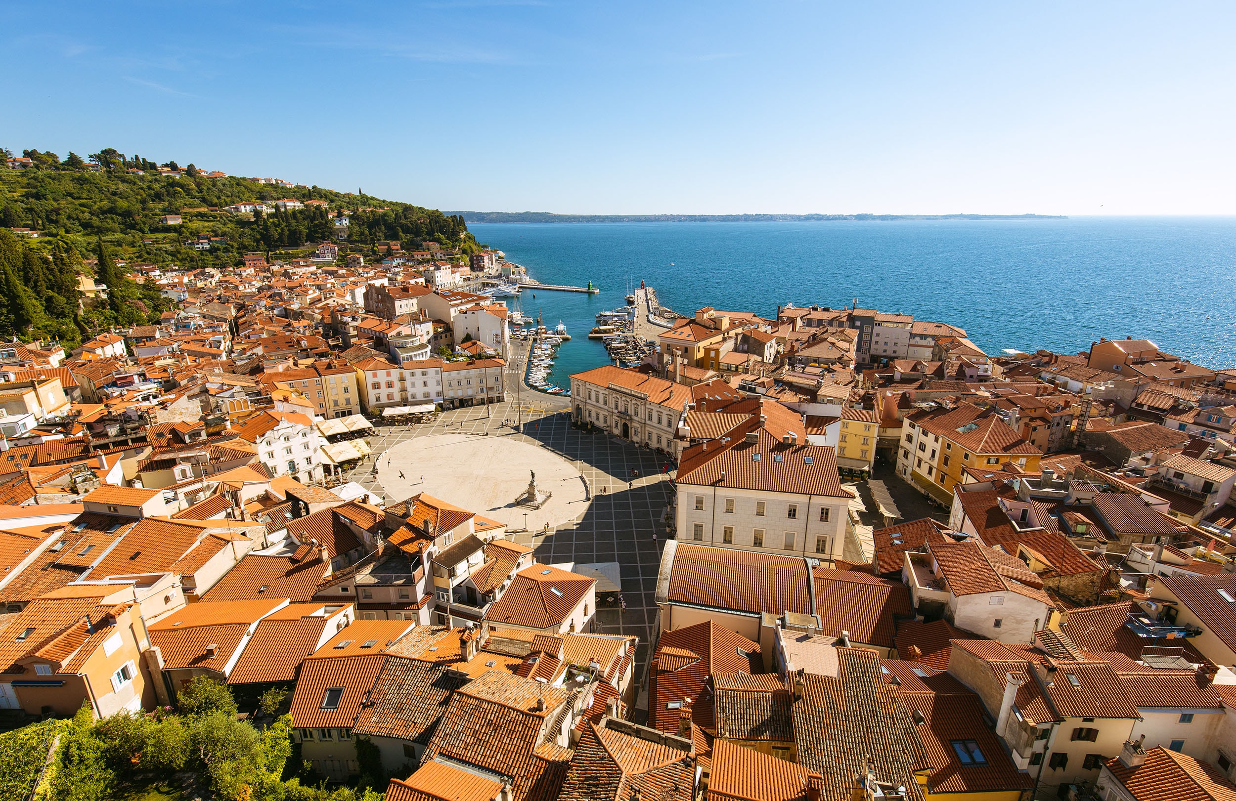 Tartini Square in Piran