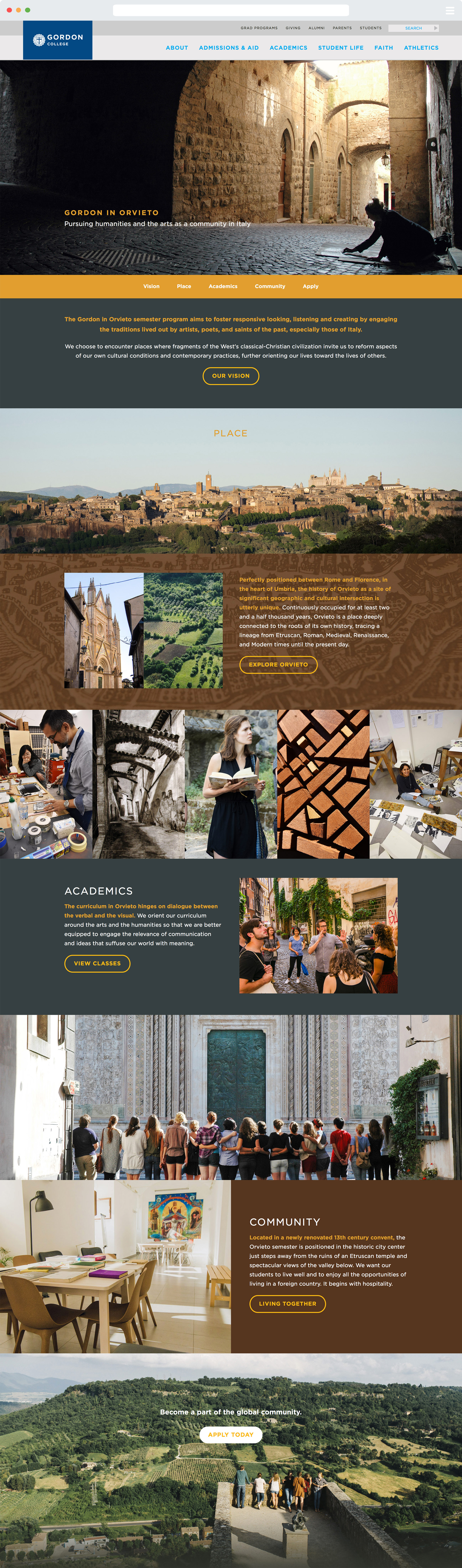 Global Education brochure cover