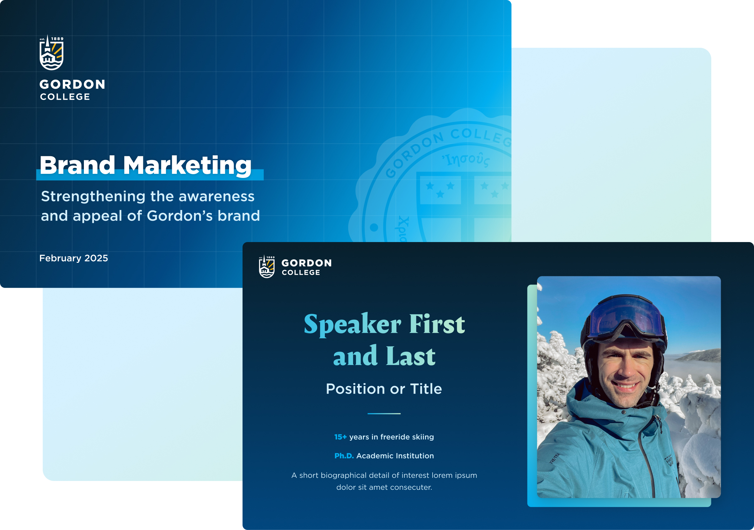 Presentation Intro Slides design